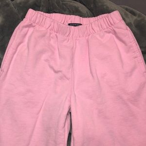 Brandy Melville Rosa sweatpants - bubblegum pink